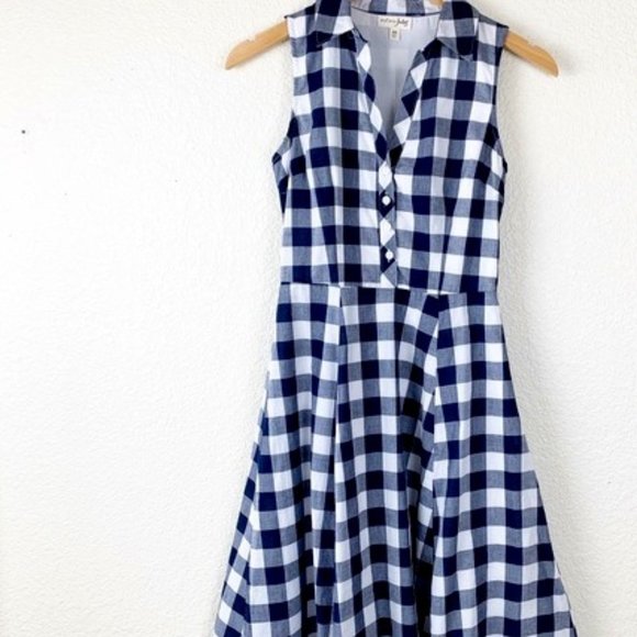 Maison Jules Dresses & Skirts - Maison Jules | Cotton Gingham Shirtdress